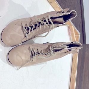Tan Seychelles Booties Size 9.5